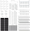 279PCS Metal Pegboard Hooks Organizer Kit by MSLANE