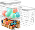 12 Pack Middle Stackable Storage Boxes by Freebat