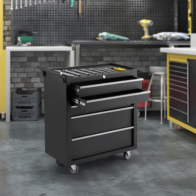 5-Drawer Rolling Tool Chest - Image 9