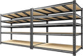 55.1" W Garage Shelves 2230LBS Storage Shelves, 5 Tier Adjustable Metal Shelving by Unknown