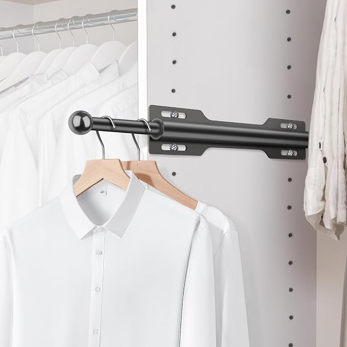 FIRJOY 12" Valet Rod for Closet Pull Out - Image 2