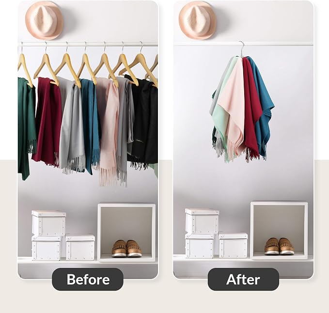 ZEDODIER Scarf Organizer Scarf Hanger - Image 2
