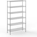 18" Deep x 48" Wide x 86" Height Wire Shelving Kit | 6-Tier | NSF Commercial by Regal+Altair