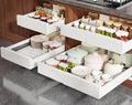 4 Pack Pull Out Cabinet Organizer Expandable Width and Depth, Slide Out Drawers by Seinloes