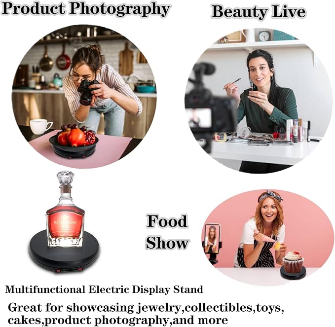 JAYEGT Motorized Rotating Display Stand - Image 5