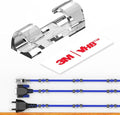 Cable Clips with Strong Self-Adhesive, XIAOXI Cord Organizer Cable Management by ProfessionalCableManager
