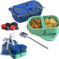 2 Pack Reusable Silicone Snack Containers by Unknown