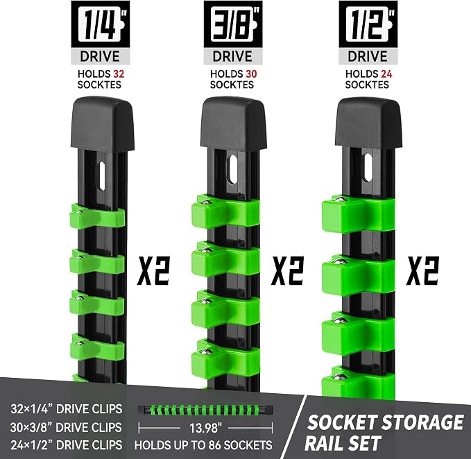 Socket Organizer Drive ABS Tools - Image 4