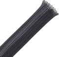 25ft - 3/8 inch PET Expandable Braided Sleeving – Black – Alex Tech Braided by AlexTech