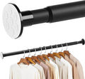 No Drilling Closet Rod, 27.5-94 Inches Hanging Closet Rod by SimpleSolutionsforCozyHome
