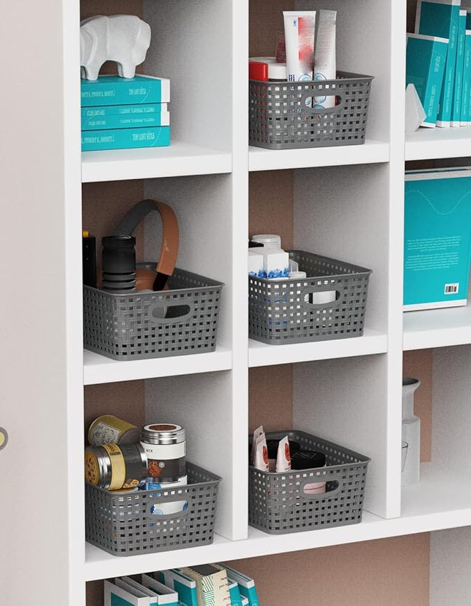 WYT Weave Storage Organizer Baskets, 10.1" x 7.55" x 4.1" - Image 7