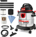 Shop-Vac 5 Gallon 4.5 Peak HP Wet/Dry Vacuum, Stainless Steel Tank, Portable by Shop-Vac