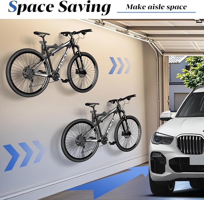 Goovilla Bike Wall Mount Hanger Adjustable - Image 6