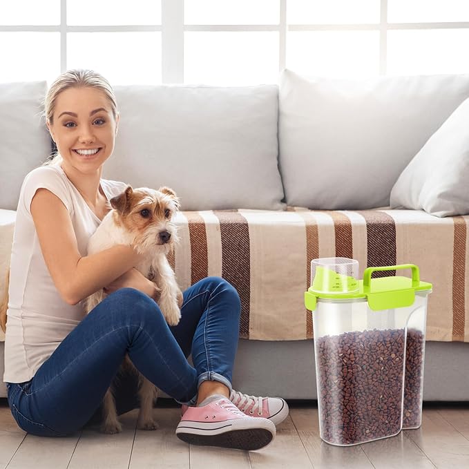 5 LBS/6Qt Pet Storage Container Portable - Image 7