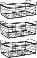 NADAMOO Freezer Organizer Bins, 3 Packs Large Expandable Stackable Chest by NADAMOO