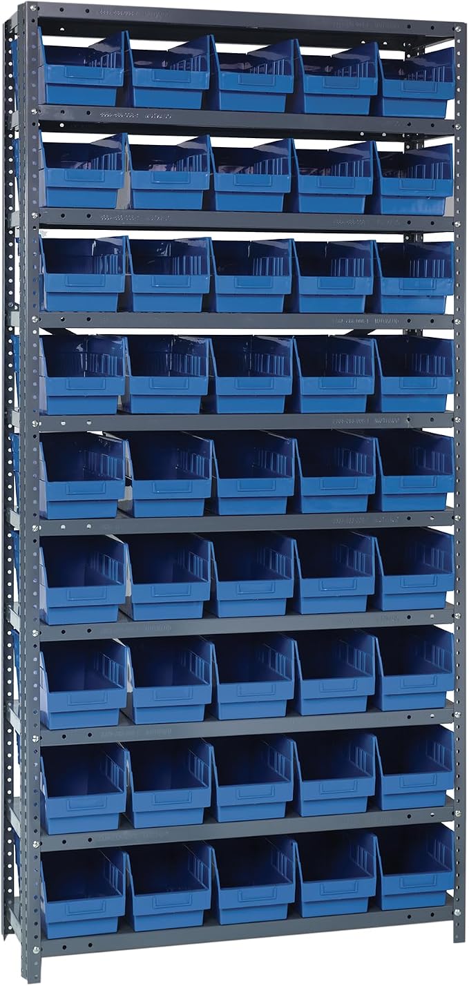 Quantum Storage Systems 1875-204BL Store More Steel Shelving Unit by QuantumStorageSystems