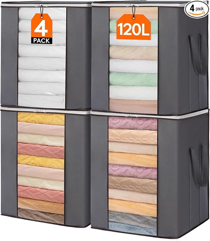 Lifewit Extra Large Blanket Comforter Storage Bags by Lifewit