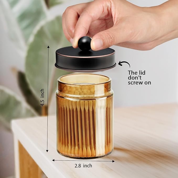 Amolliar Bronze Glass Apothecary Jar - Image 2