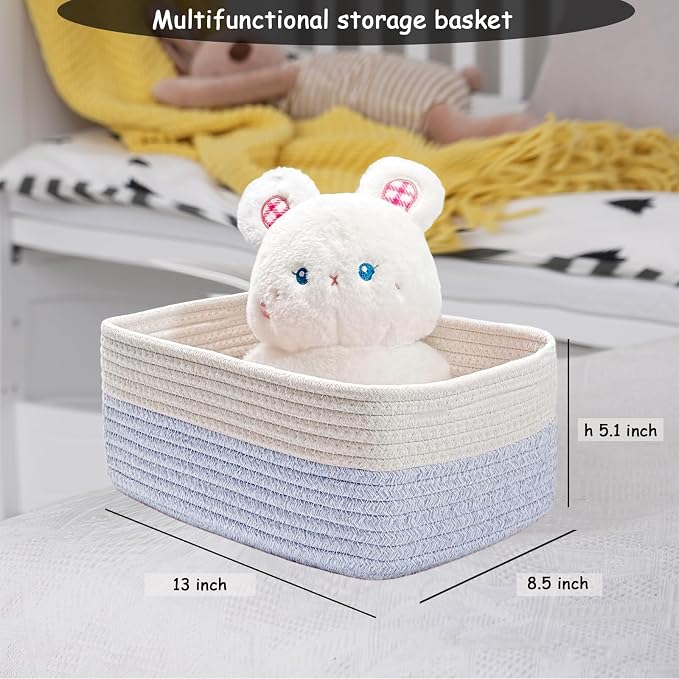 COMFY-HOMI 13" x 8.5" x 5.1" Storage Baskets - Image 3