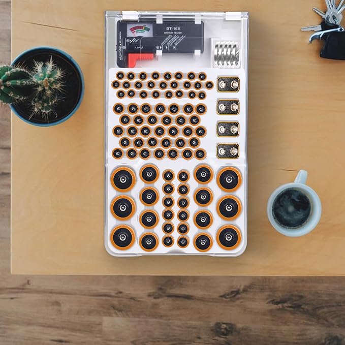 Battery Organizer Storage Box, - Image 4
