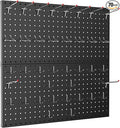 TORACK Metal Pegboard Wall Organizer 24" x 24" or 12" x 48" by TORACK