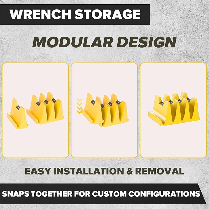 40PCS Modular Wrench Organizer Wrench Holder - Image 4