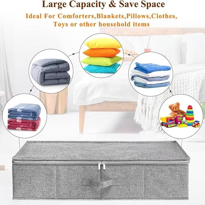 2PCS Under Bed Storage Bags - Image 8