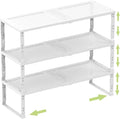 Heavy-Duty Adjustable Metal Shelf Organizer by Unknown