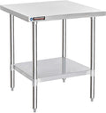 DuraSteel 30x30 Stainless Steel Work Table by DuraSteel