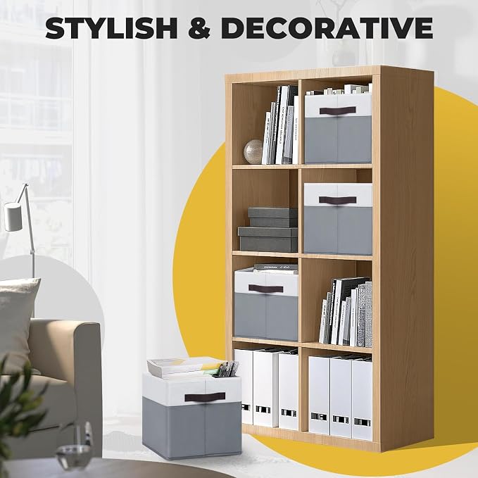 Criusia Storage Cubes -11 inch Closet Organizers and Storage Bins - Image 2