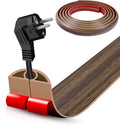 Floor Cord Cover Self Adhesive Cord Hider, 10FT Cable Management, Extension by DBHXXMB-HH