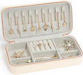 Travel Jewelry Case, Small Jewelry Organizer Box Portable Jewellery Box by V-LafuyJewelryBox