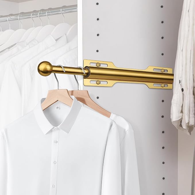 FIRJOY 12" Valet Rod for Closet Pull Out - Image 2