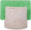 Travertine Marble Sponge Holder by JIMEIMarble