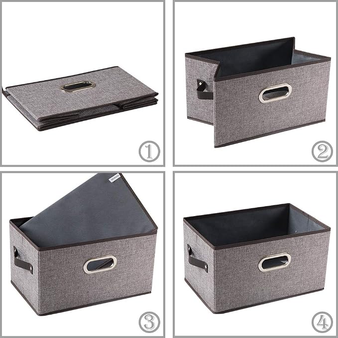 PRANDOM Large Foldable Storage Bins - Image 5