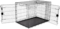 Amazon Basics Durable, Foldable Metal Wire Dog Crate by AmazonBasics