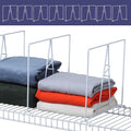 Wire Shelf Dividers by Unknown