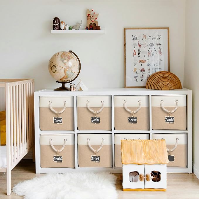 13x13x13 Storage Cubes Bins, Cube Storage Organizer Bins - Image 3