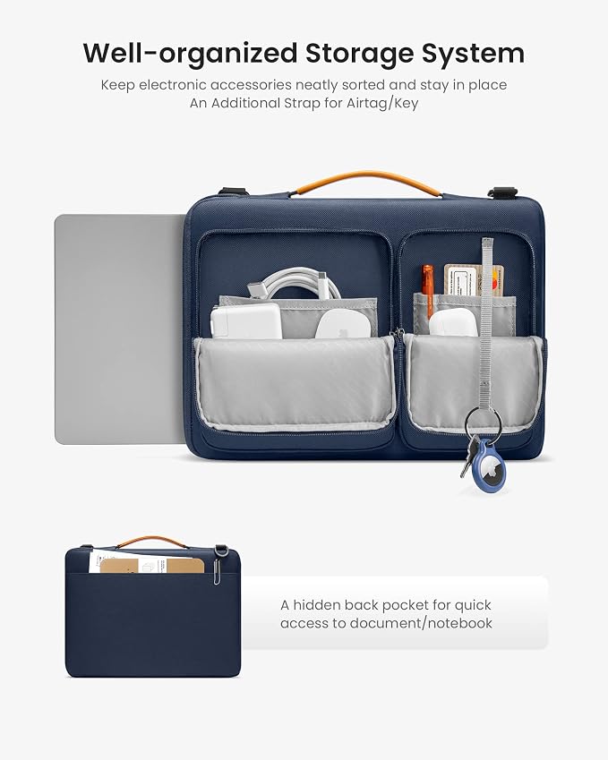 tomtoc 360 Protective Laptop Shoulder Bag - Image 3