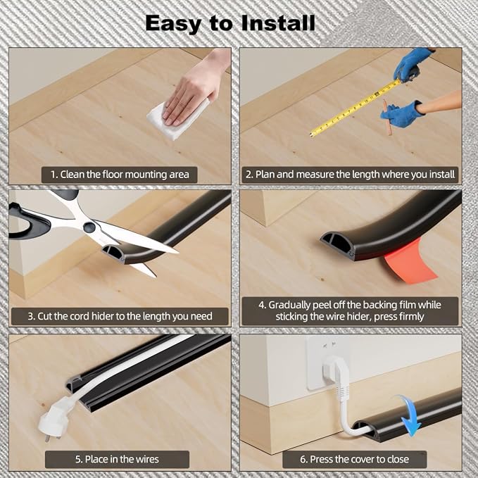4FT Side-Open Extension Cord Covers - Image 9
