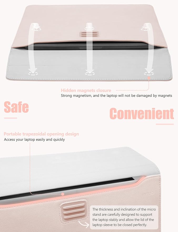 HYZUO 15-16 Inch Laptop Sleeve Case - Image 4
