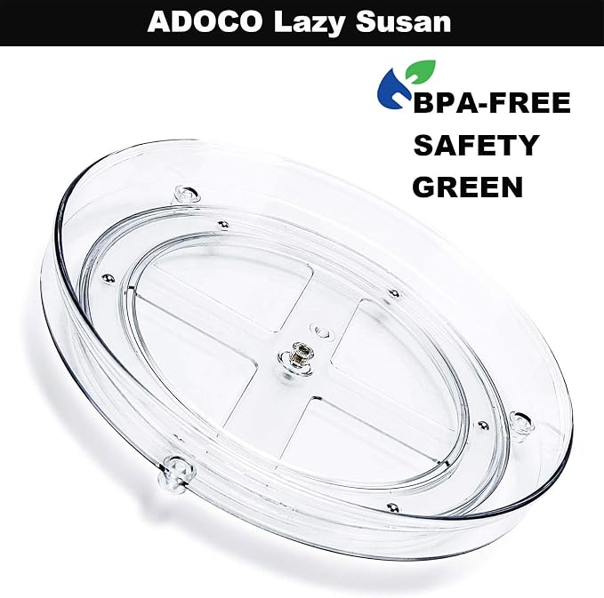 3 Tier Lazy Susan Bathroom Organizer - Image 6