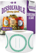 Canning Labels Dissolvable Stickers by MESS