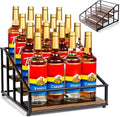 Coffee Syrup Organizer Rack, Liquor Bottle Display Shelf, 4 Tier 16 Syrup by kimilus
