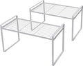 2Pack Cabinet Shelf Organizer Storage Rack Space Saving by Shantton