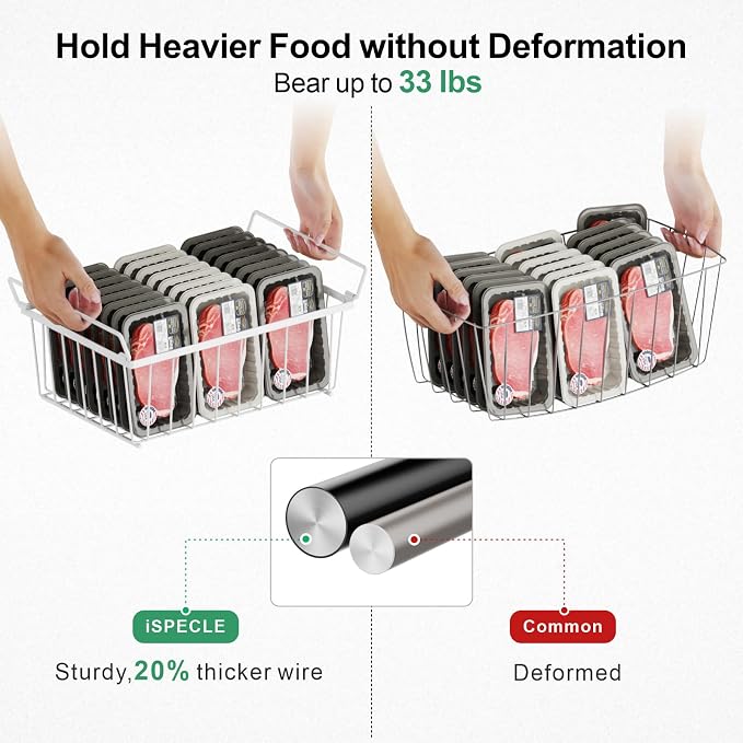 iSPECLE Chest Freezer Organizer Bins - Image 8