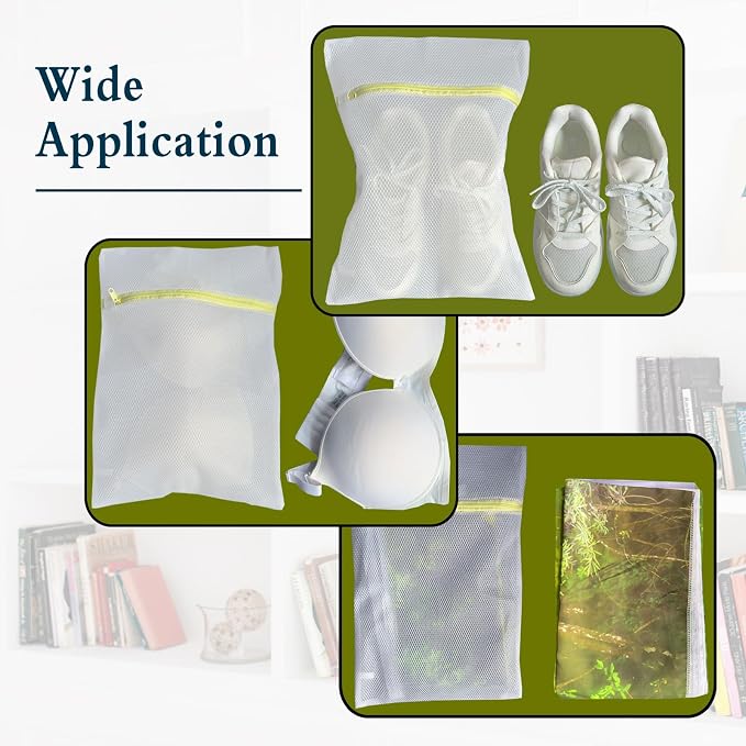 20 Pcs Medium Laundry Bags for Washing Machine, Lingerie Bags for Washing - Image 3