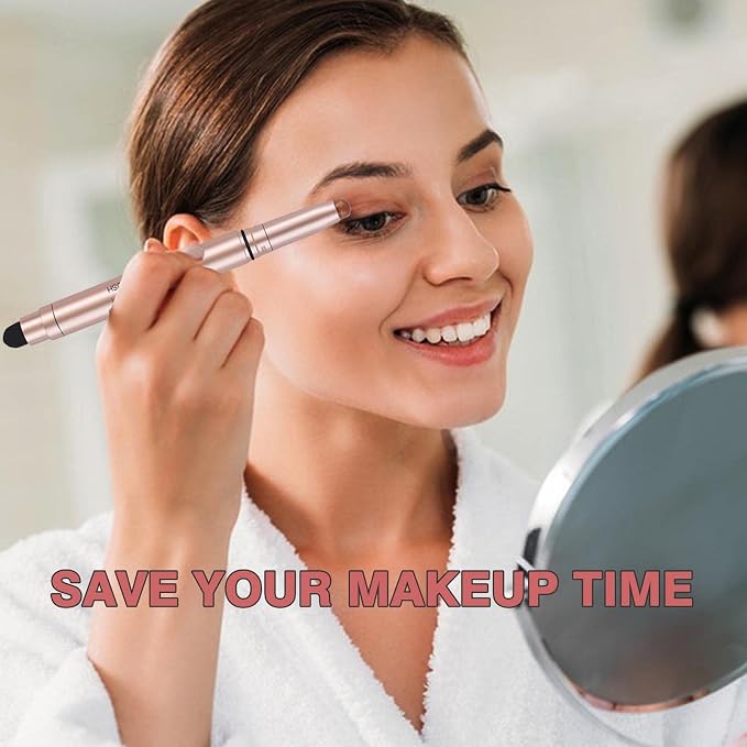 Eyeshadow Stick Makeup, Waterproof Hypoallergenic Long Lasting Cream Eye Shadow - Image 2