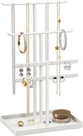 pickpiff Jewelry Stand Organizer, 14.5" Tall Sturdy Metal, 3-TierJewelry Holder by pickpiff