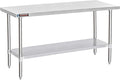 DuraSteel 24x72 Stainless Steel Work Table by DuraSteel